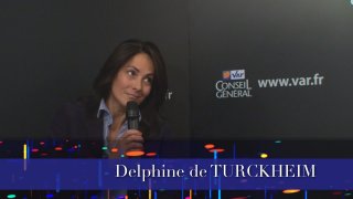 Delphine de Turckheim Paroles d'auteur fête du livre de Toulon 2012 CG83